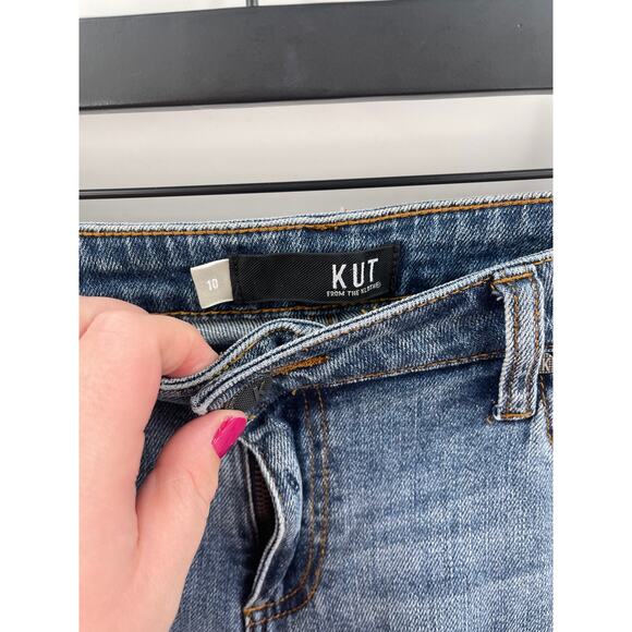 Kut From the Kloth Cather Boyfriend Jean Size 10 - Picture 3 of 6